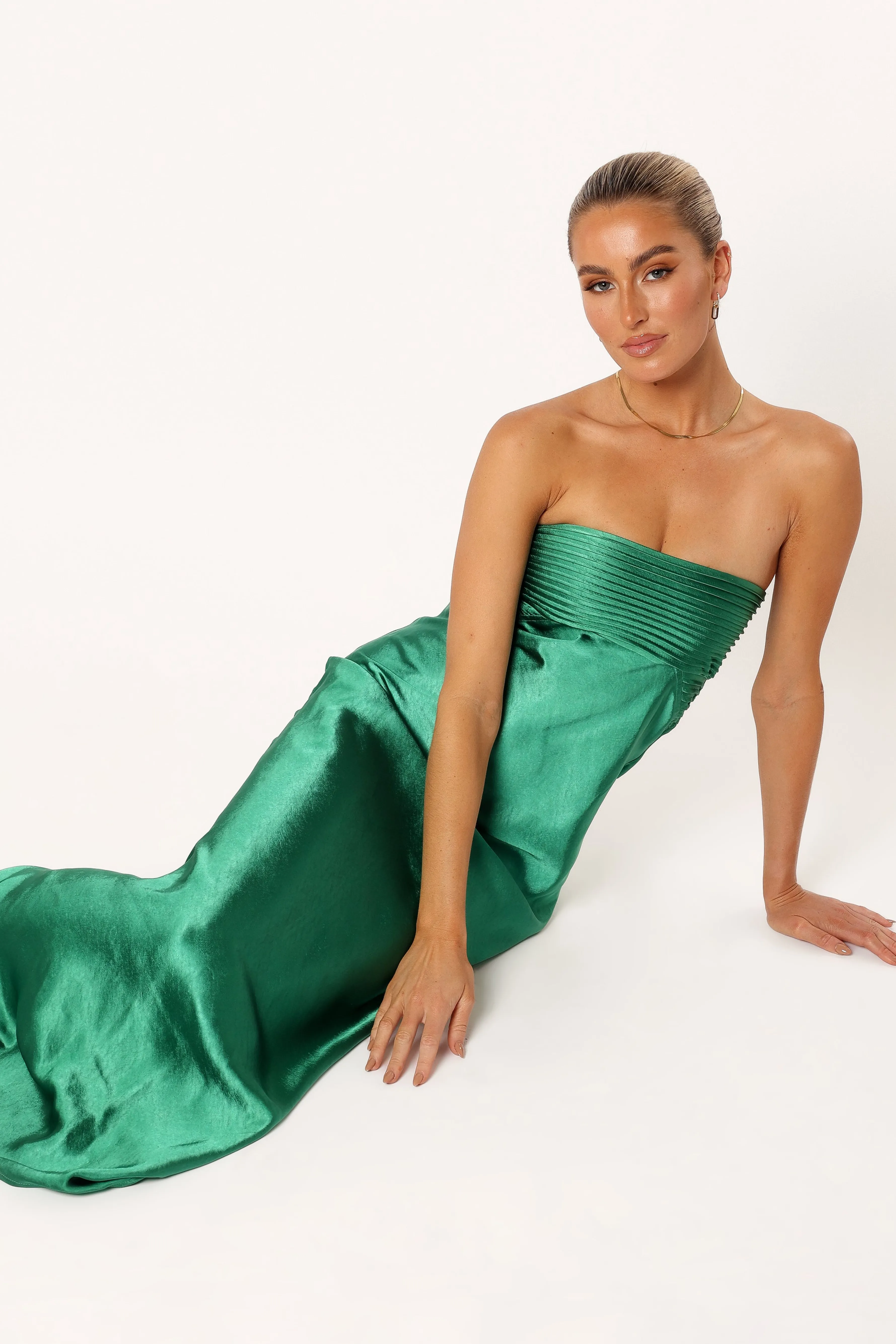 Petal & Pup Adina Maxi Dress - Emerald Sale