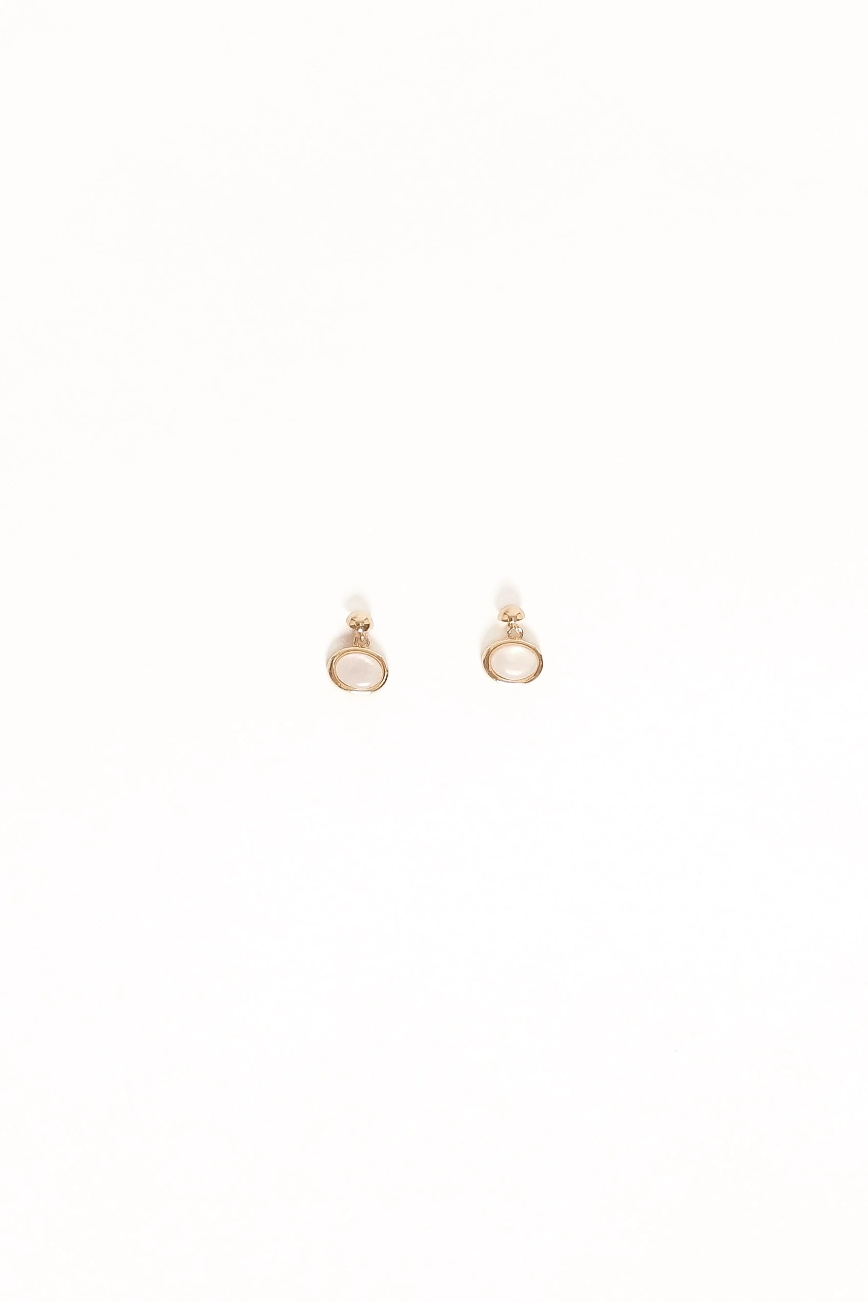 Petal & Pup Alina Earrings - Gold/White Gold/White Online