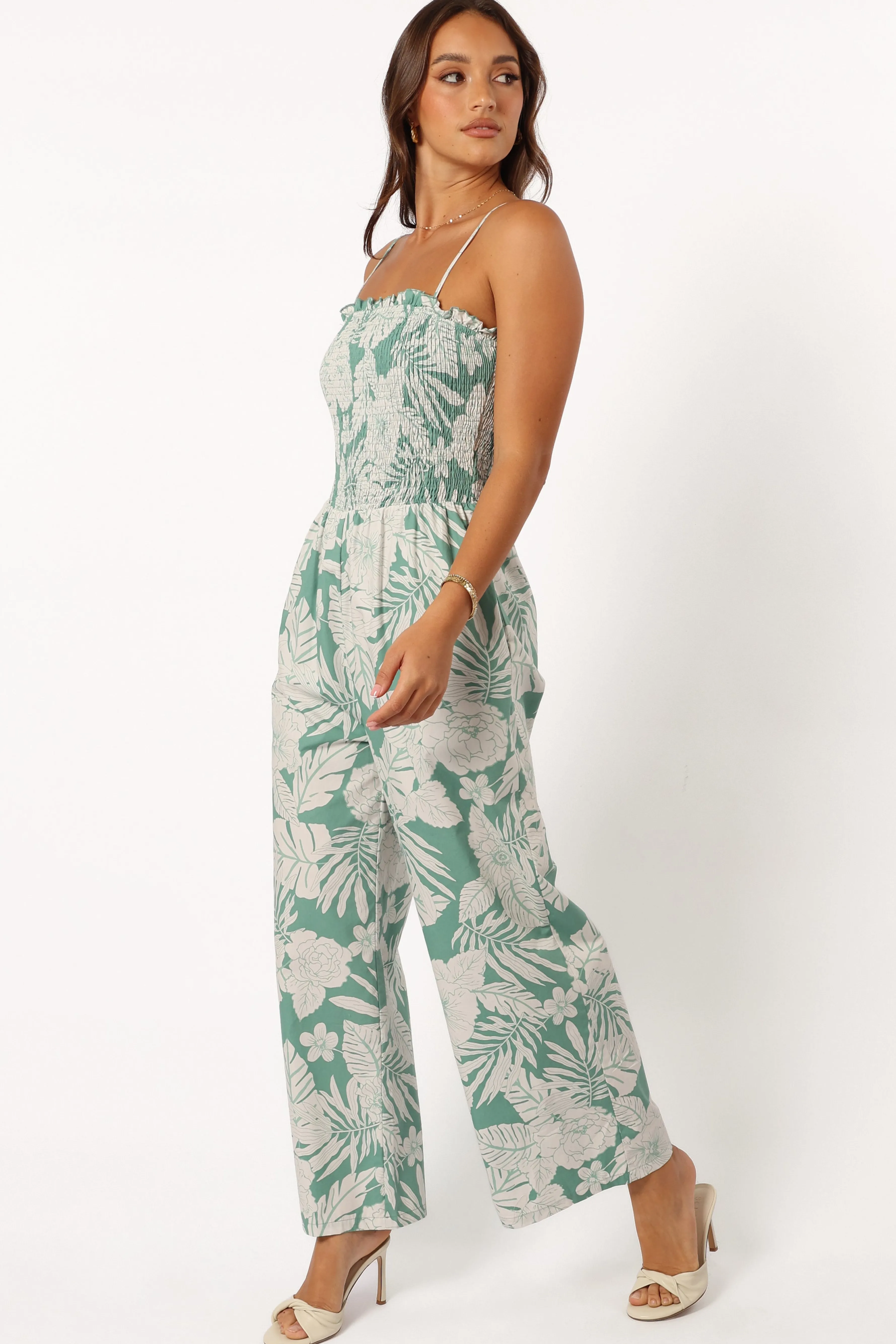 Petal & Pup Aneesa Jumpsuit - Sage Best Sale