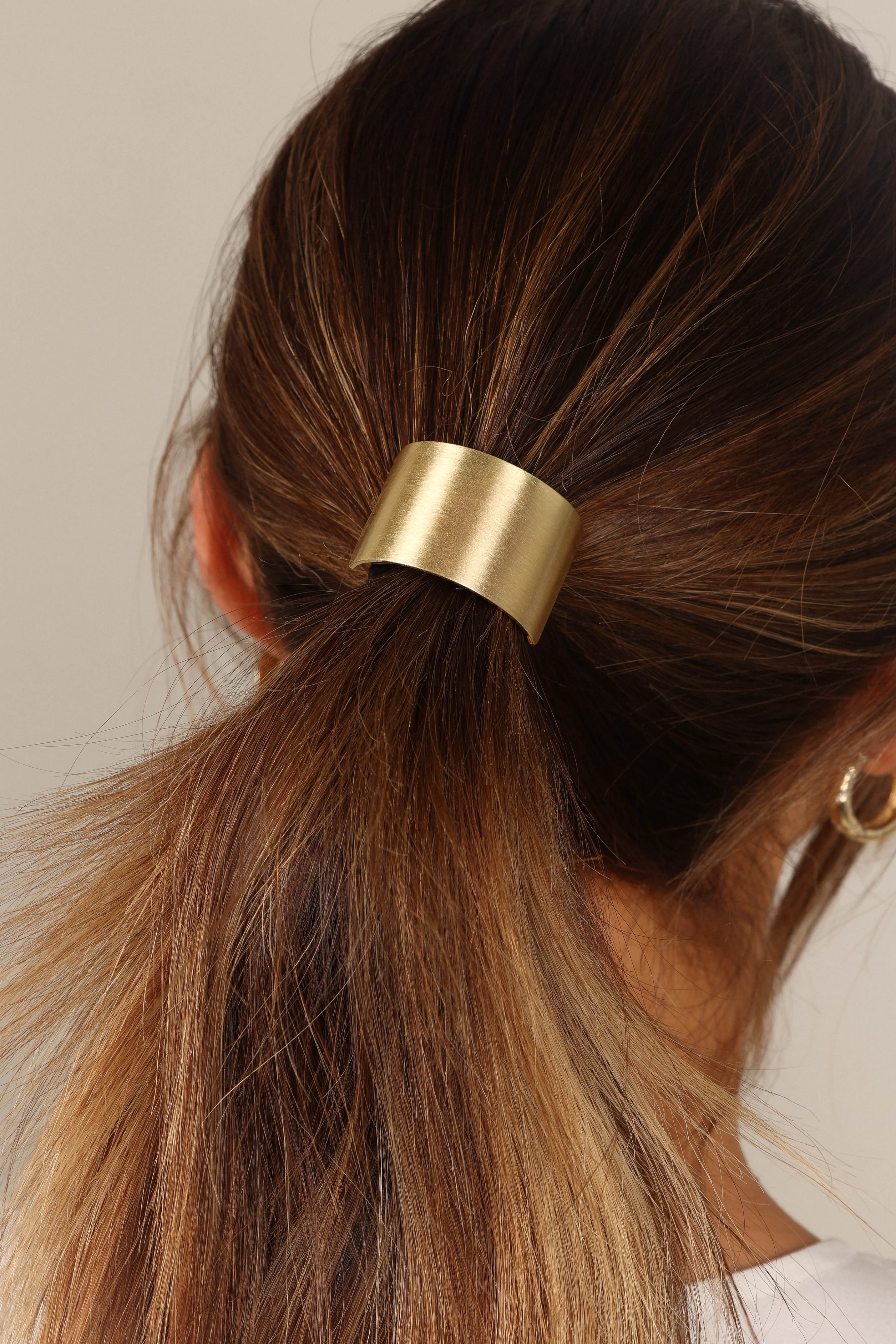 Petal & Pup Aria Hair Cuff - Gold Shop