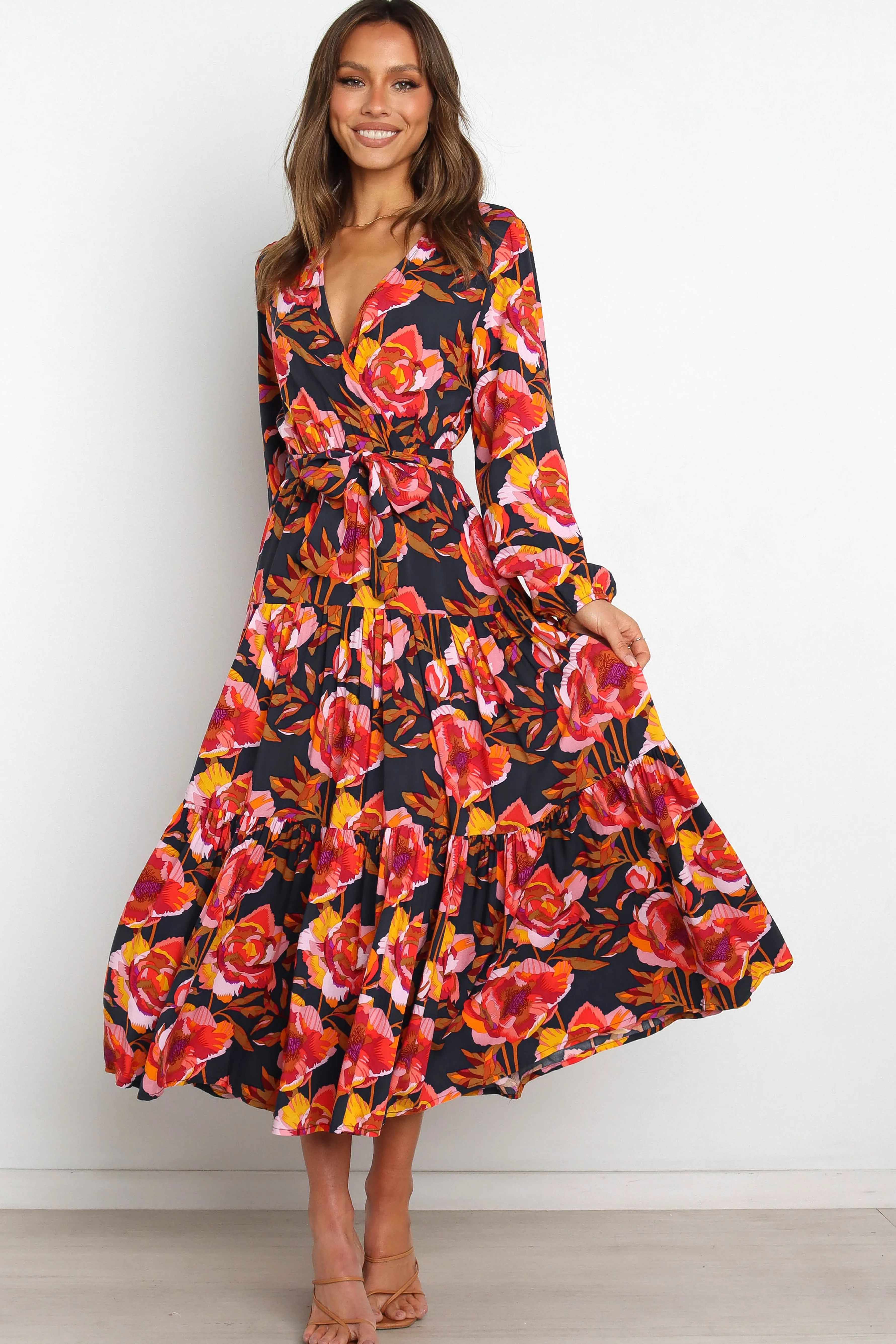 Petal & Pup Balsa Dress - Navy Floral NavyFloral Store