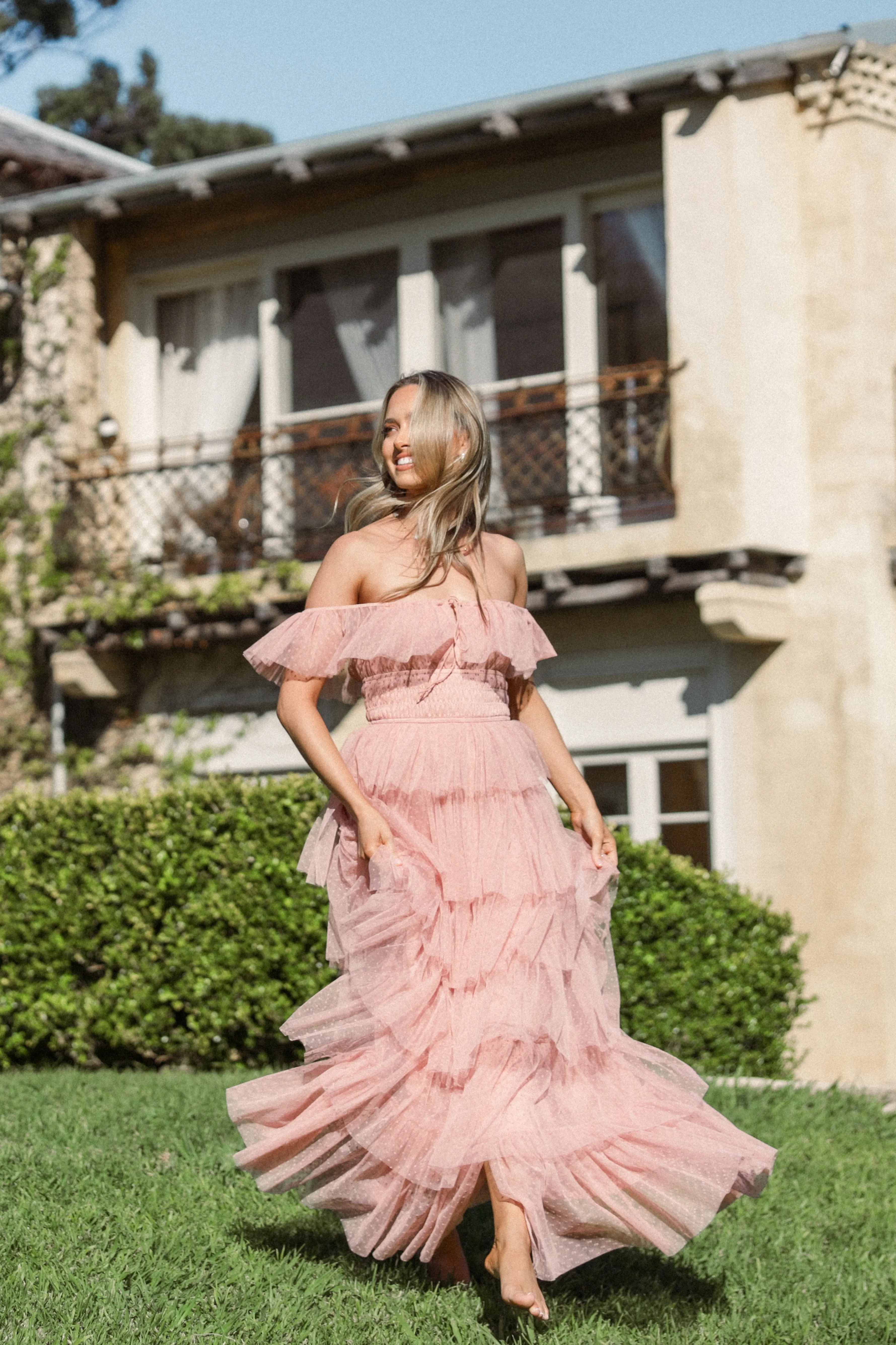 Petal & Pup Belle Maxi Dress - Blush Best