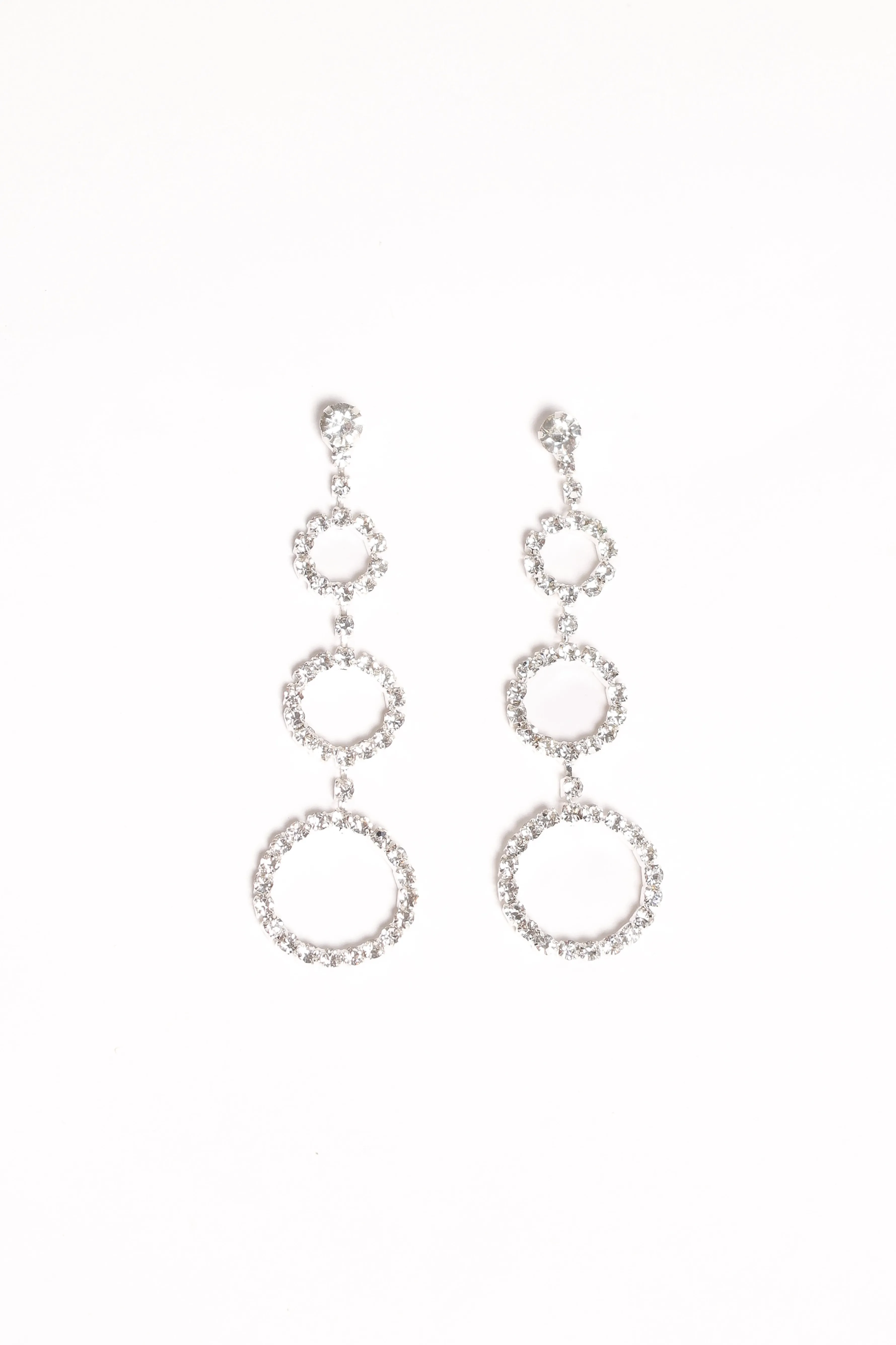 Petal & Pup Celeste Earrings - Silver Hot