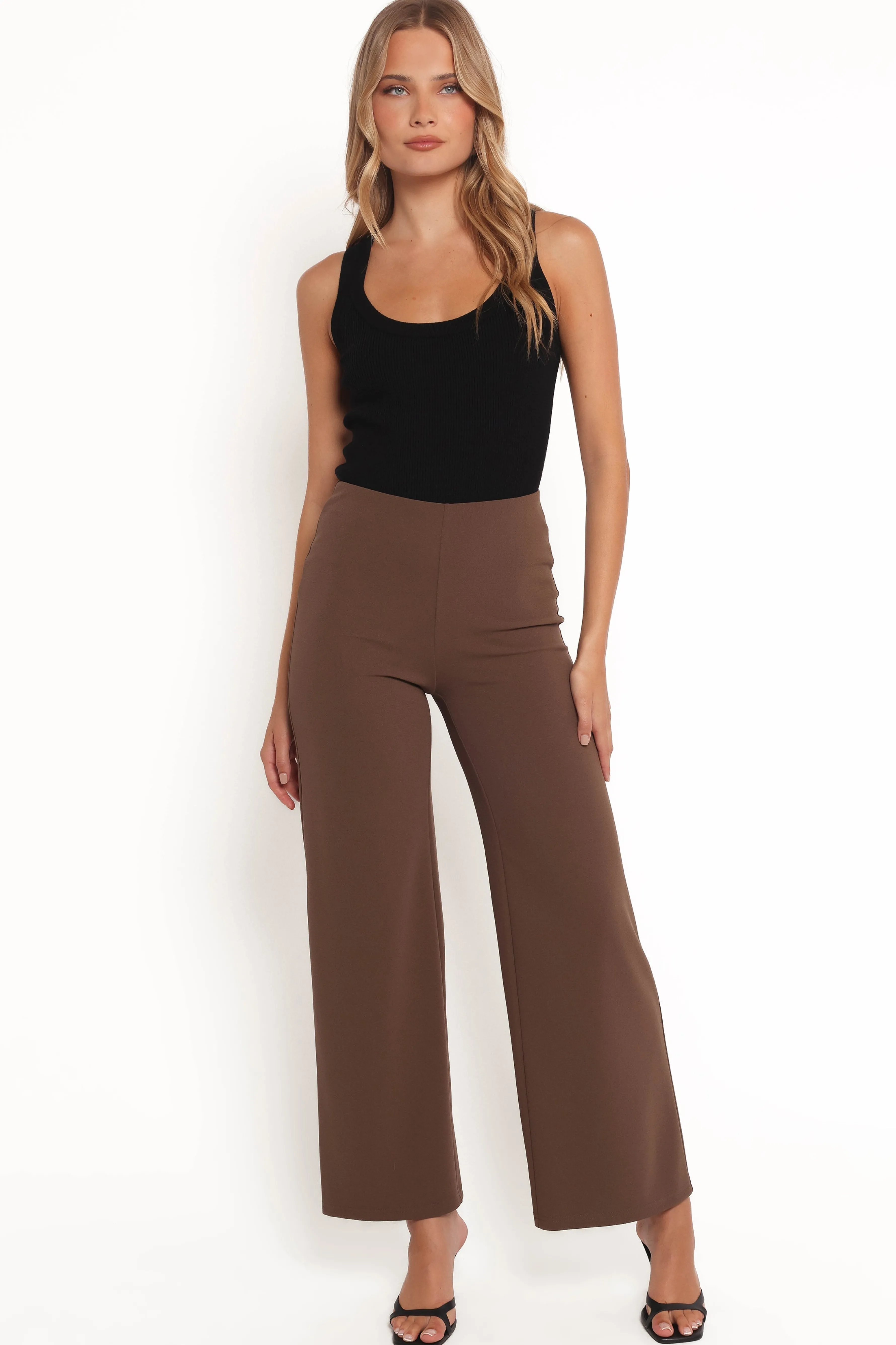 Petal & Pup Colette Pants - Brown Fashion