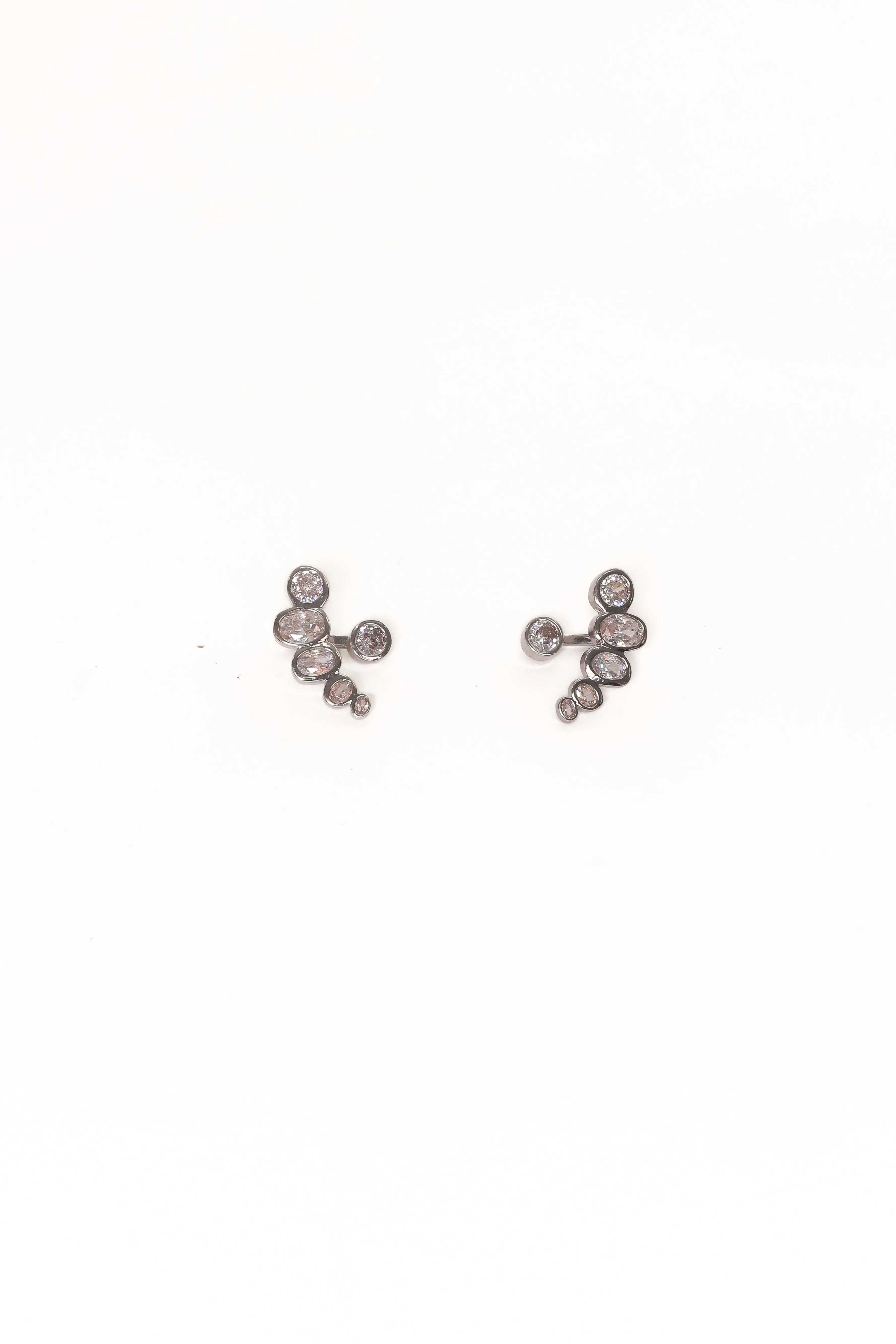 Petal & Pup Elisa Earrings - Silver Hot