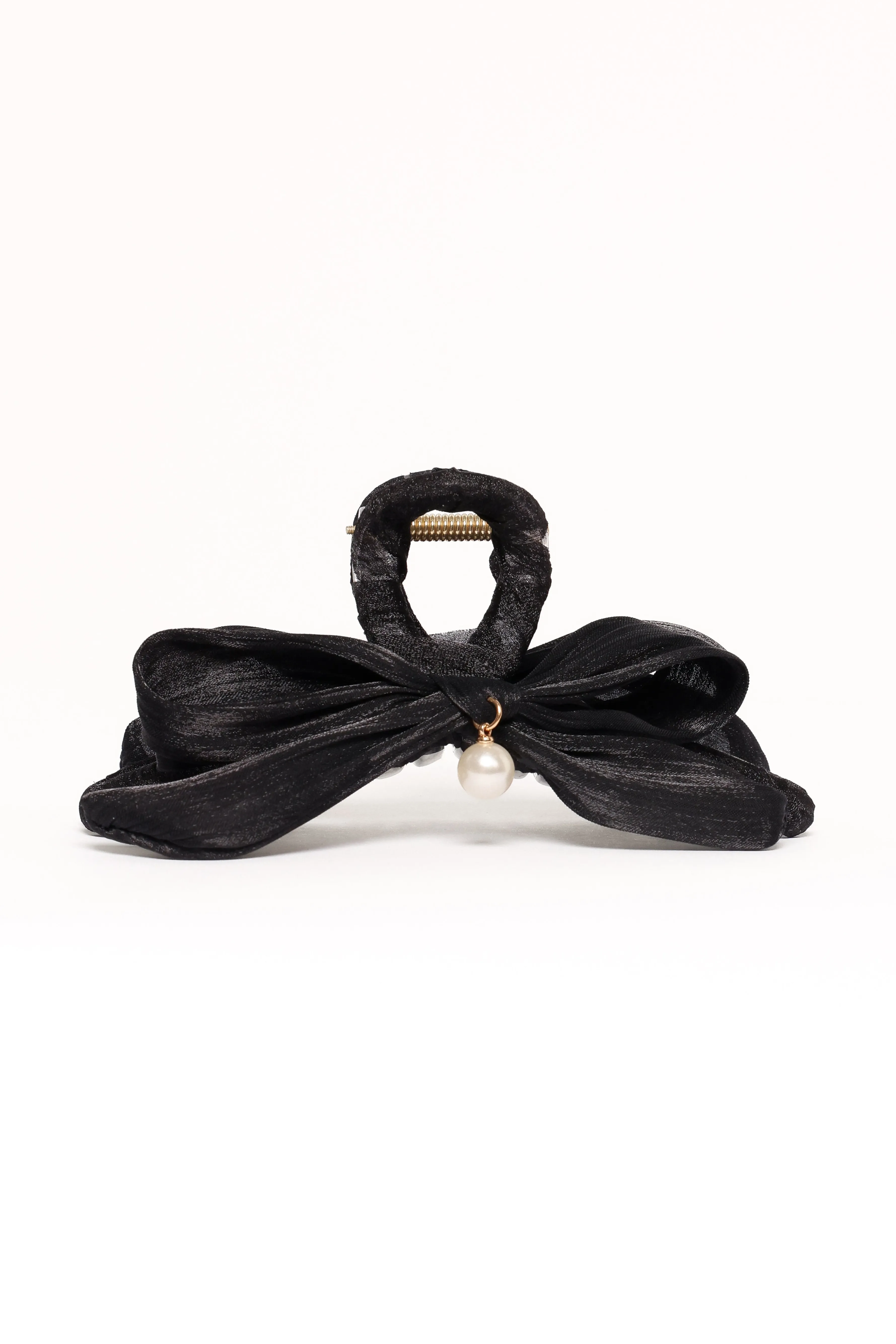 Petal & Pup Ezra Bow Hair Clip - Black Cheap