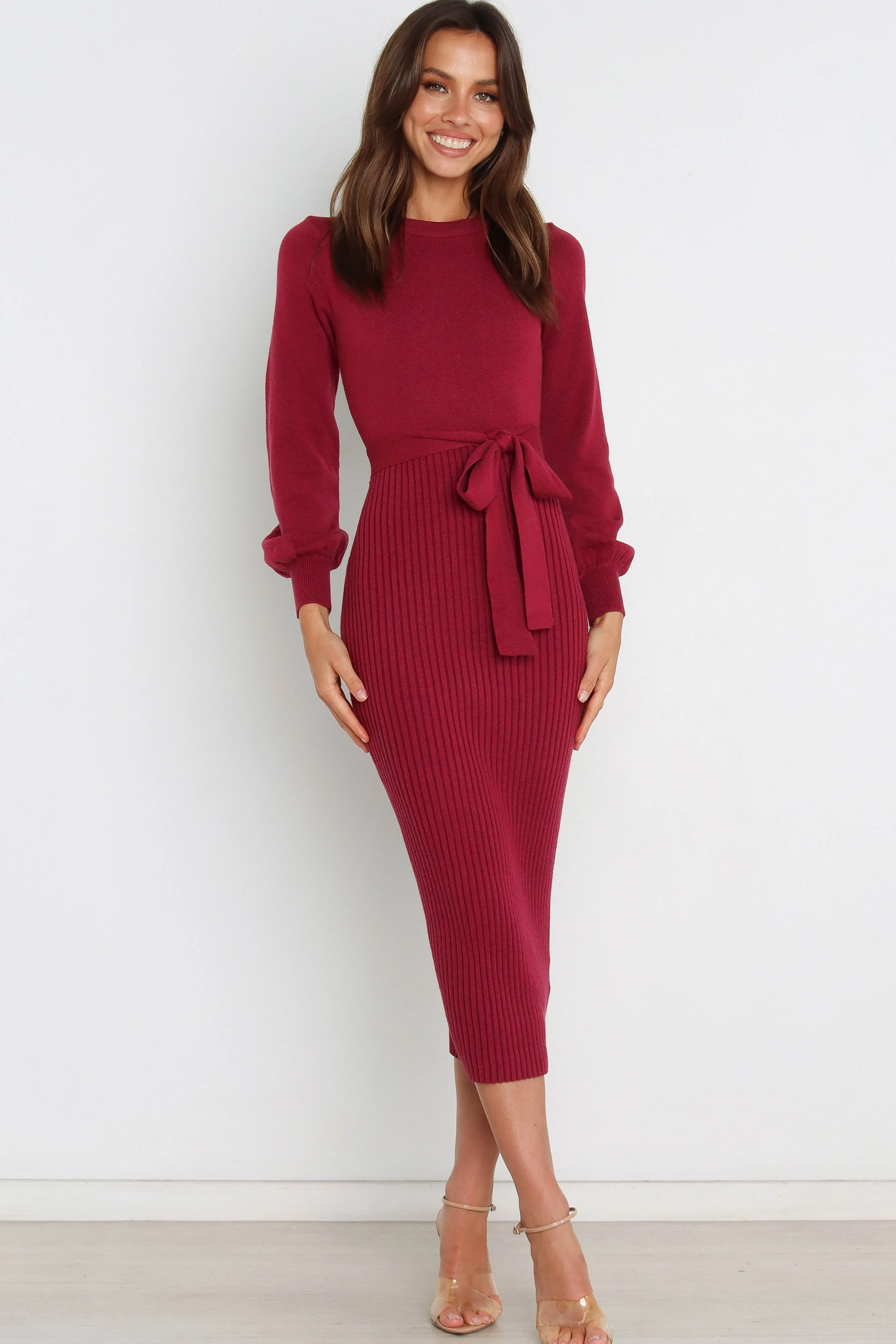 Petal & Pup Helena Dress - Wine Shop