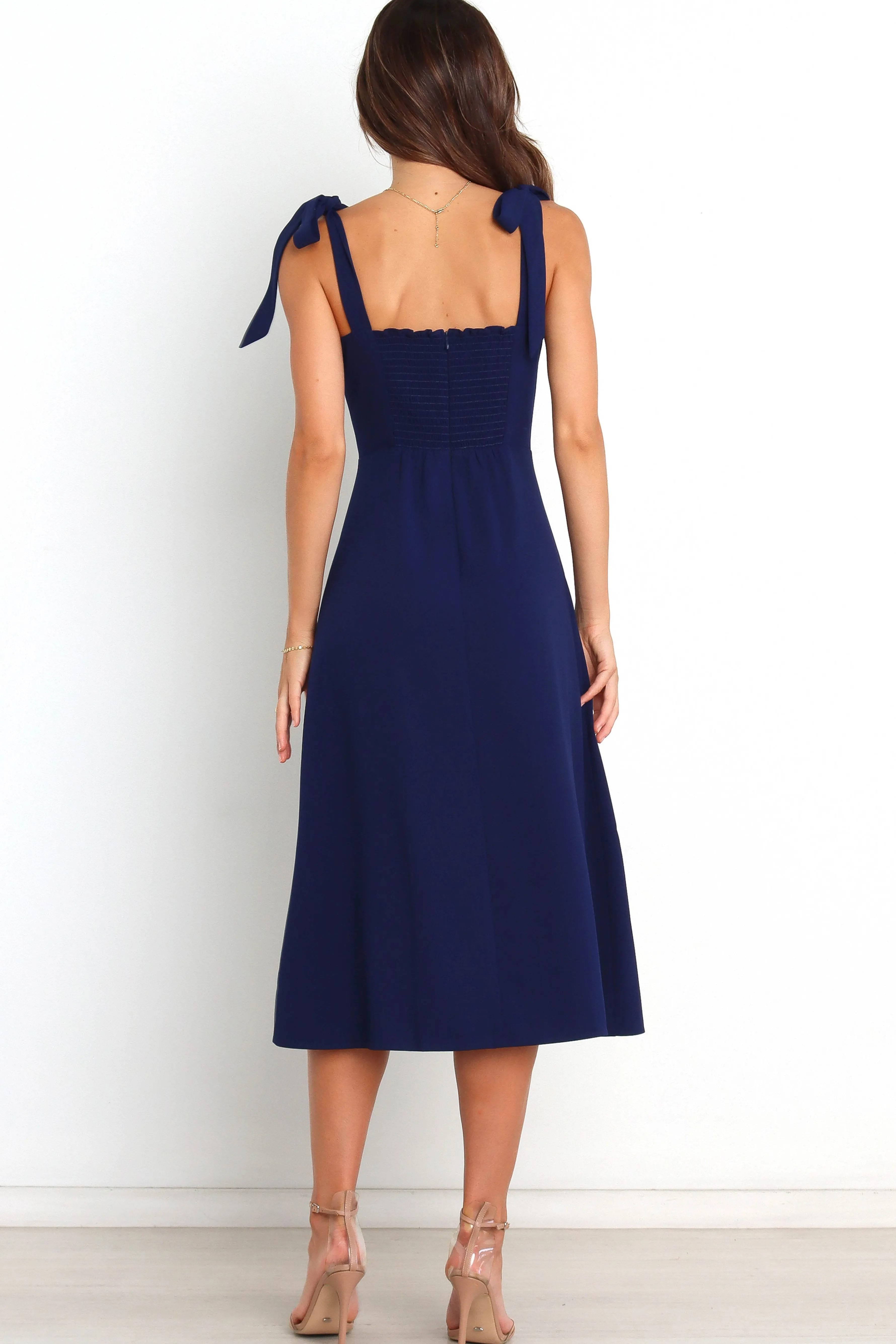 Petal & Pup Laurel Dress - Navy Shop