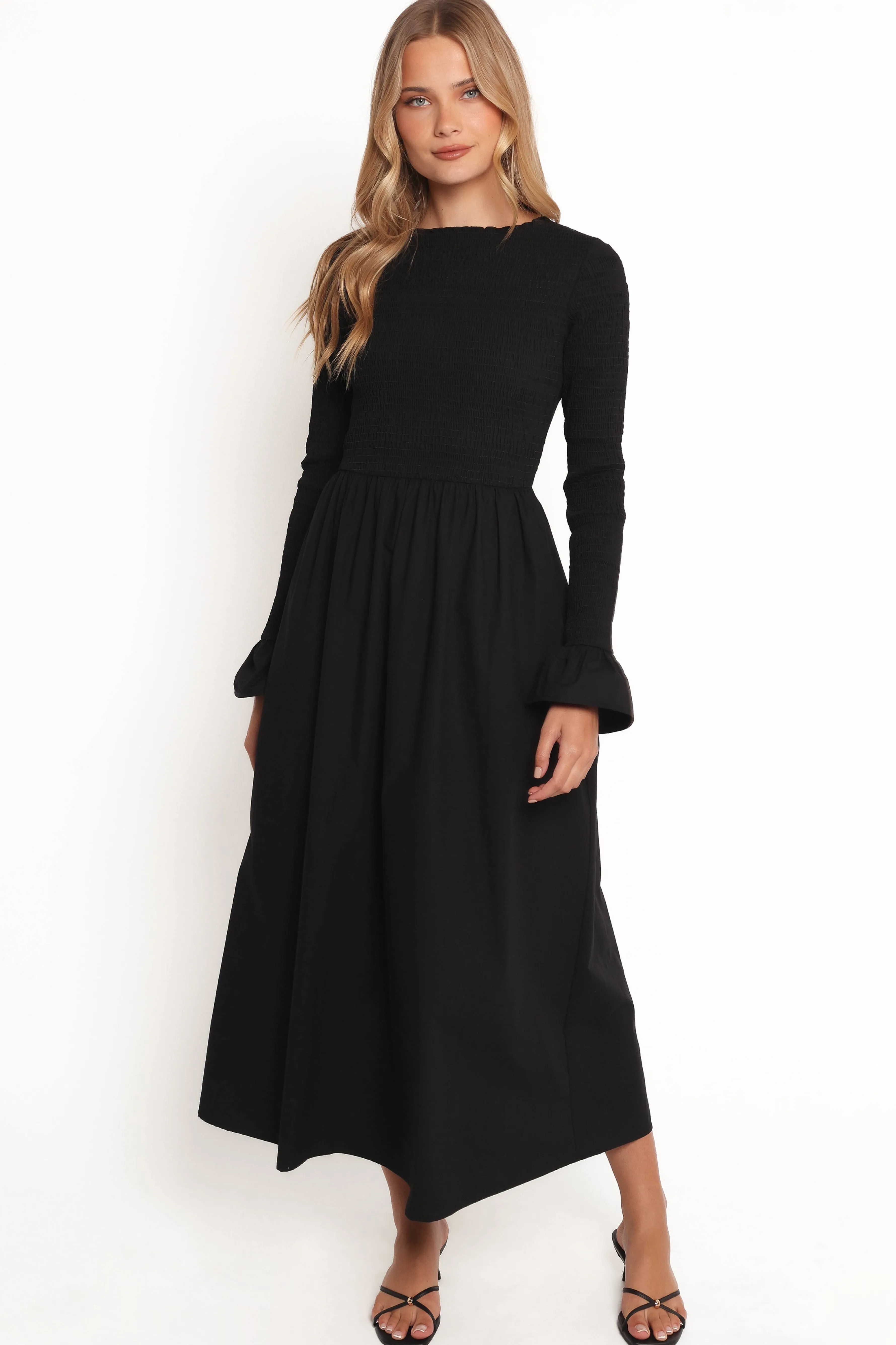 Petal & Pup Mairead Maxi Dress - Black Best Sale