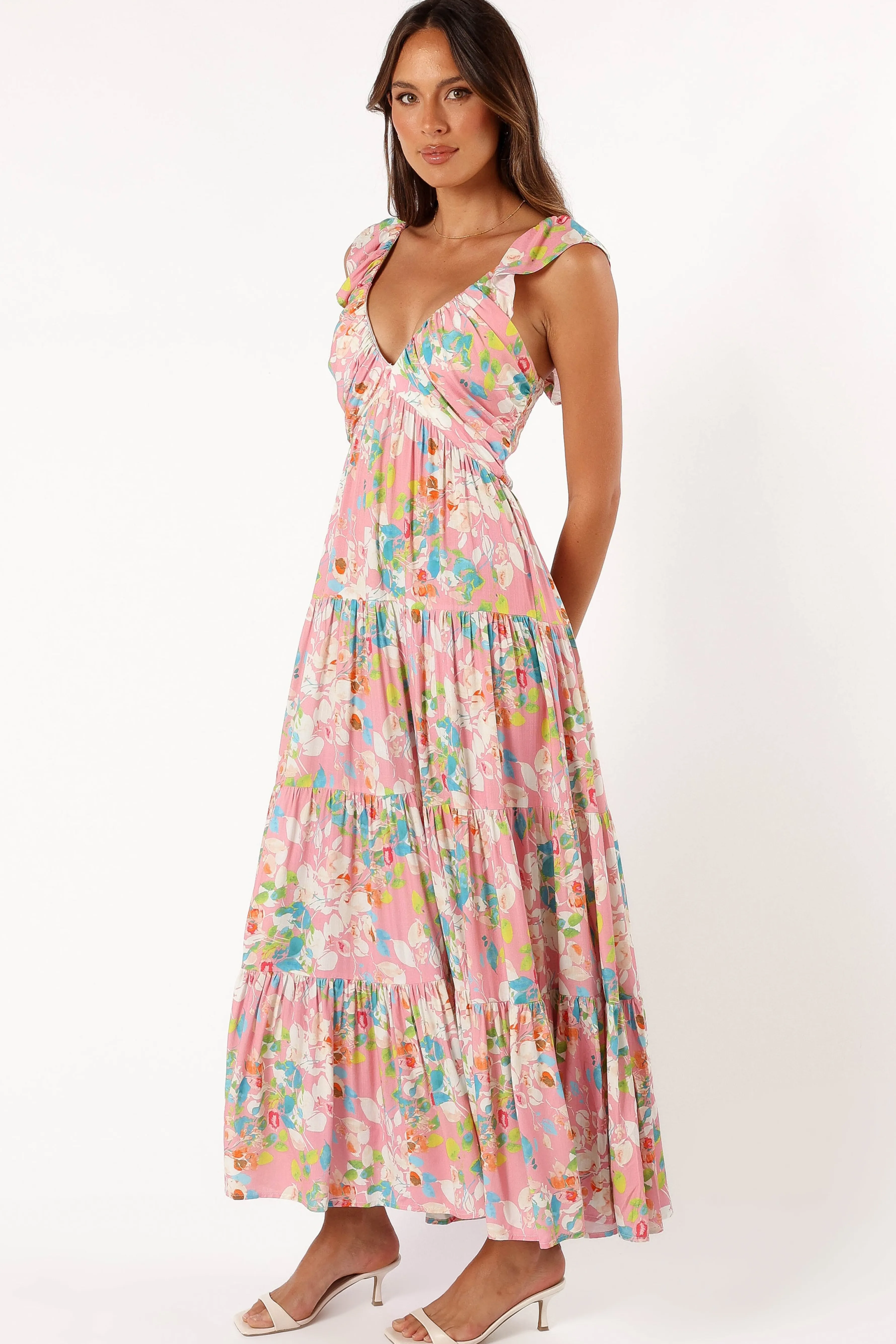 Petal & Pup Mandie Maxi Dress - Multi Cheap