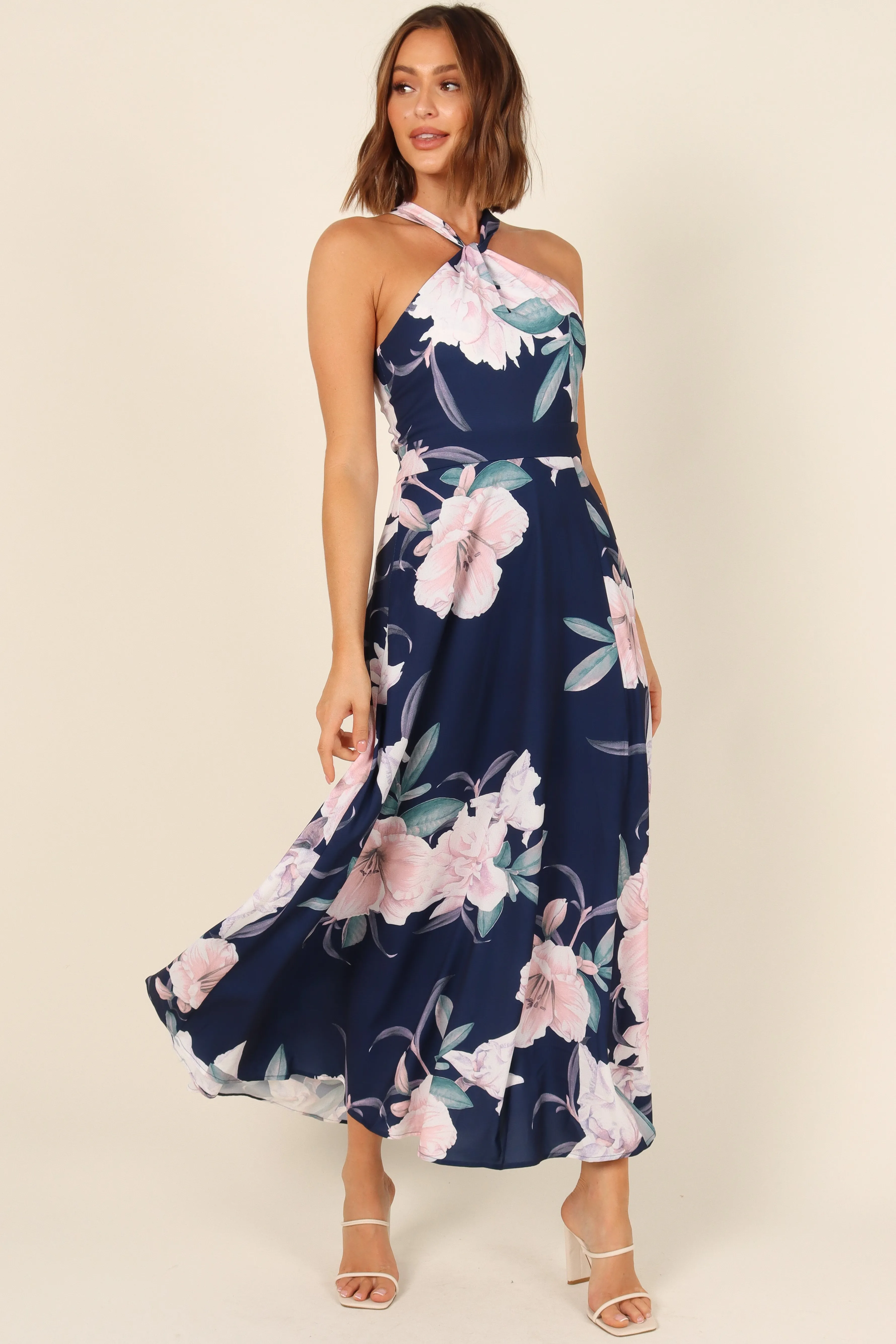 Petal & Pup Miara Dress - Navy Hot