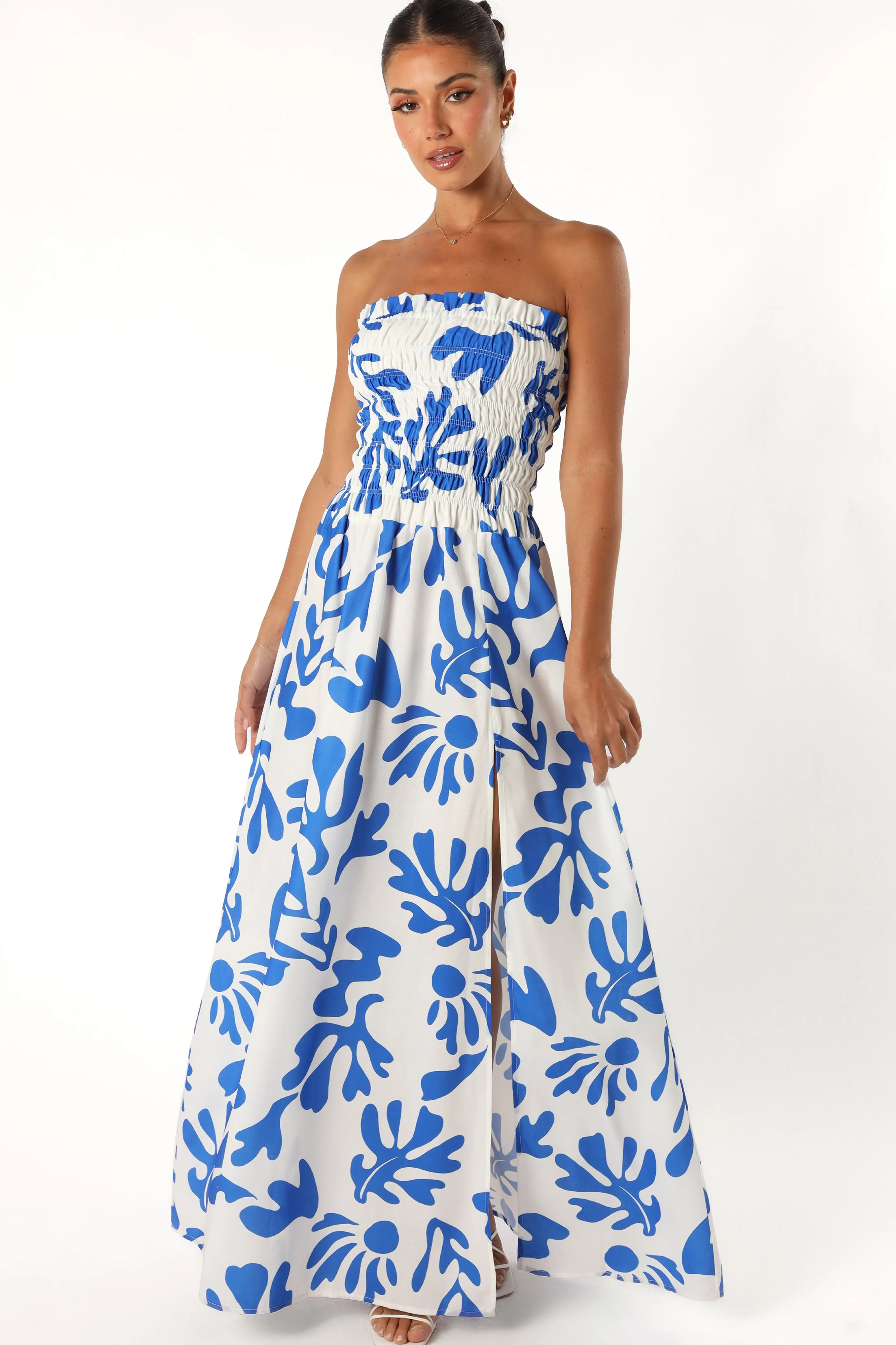 Petal & Pup Mikaela Maxi Dress - Botanica Print BotanicaPrint Best