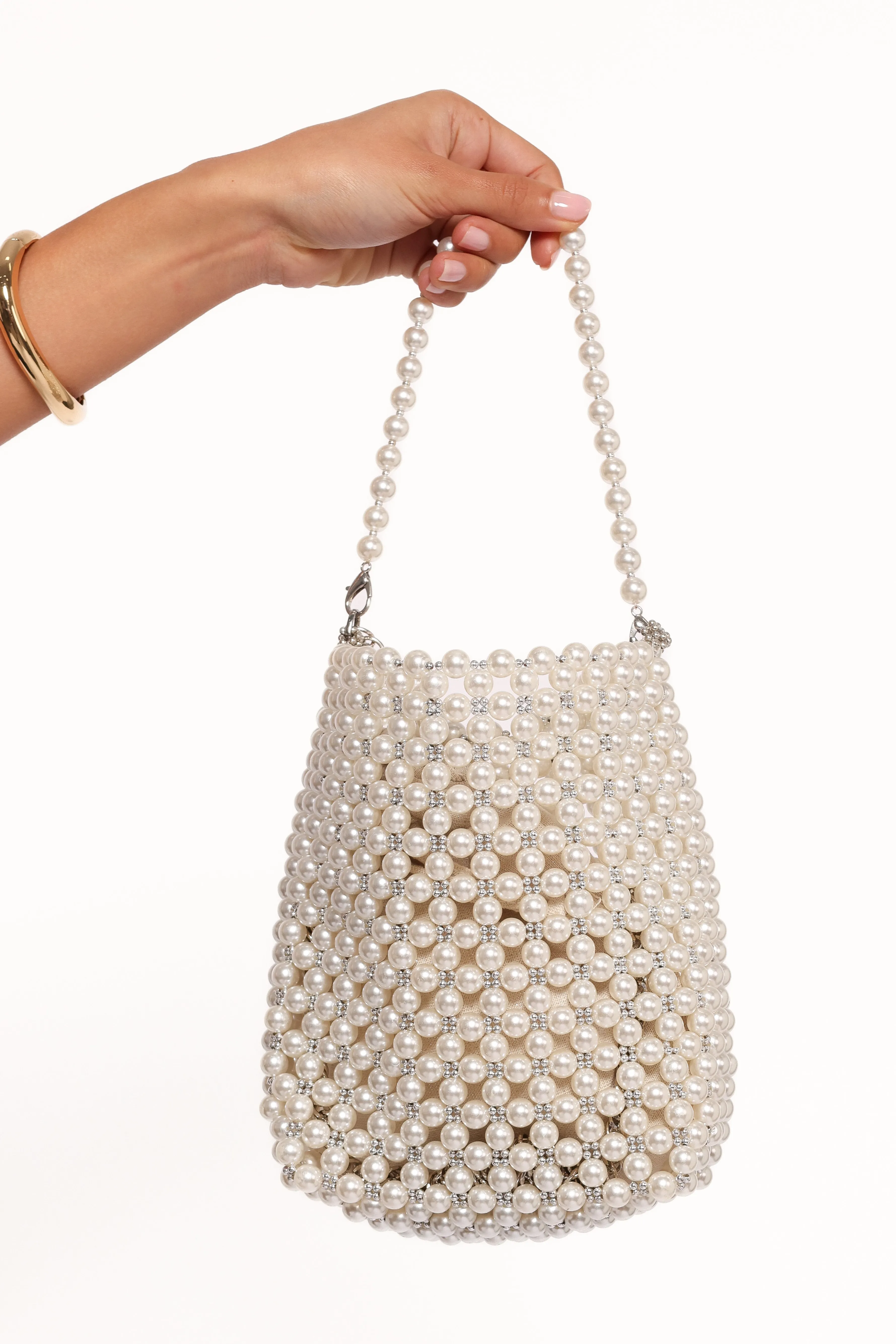 Petal & Pup Naomi Handbag - Pearl Best Sale