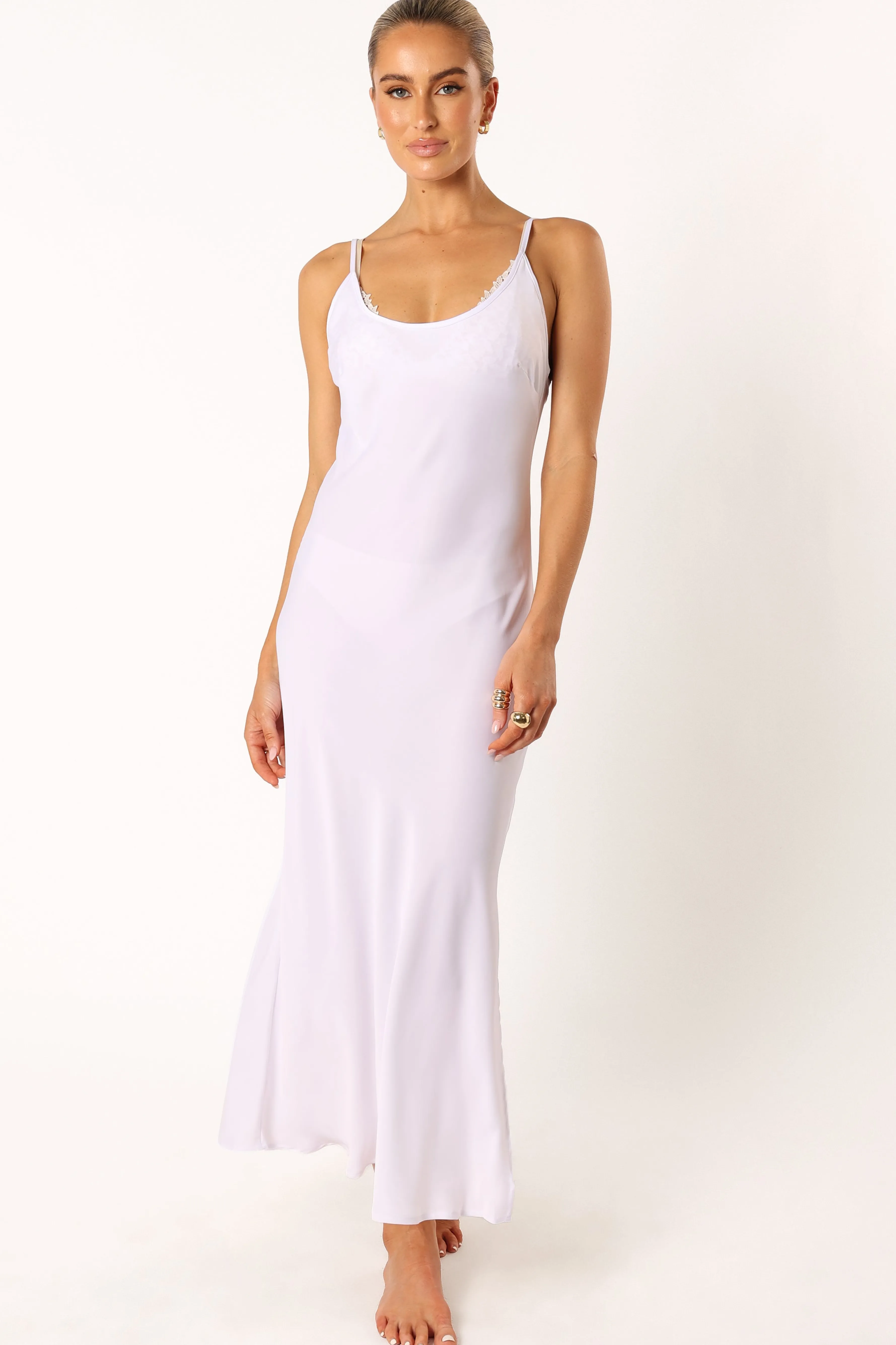 Petal & Pup Neroli Maxi Slip - Ivory Online