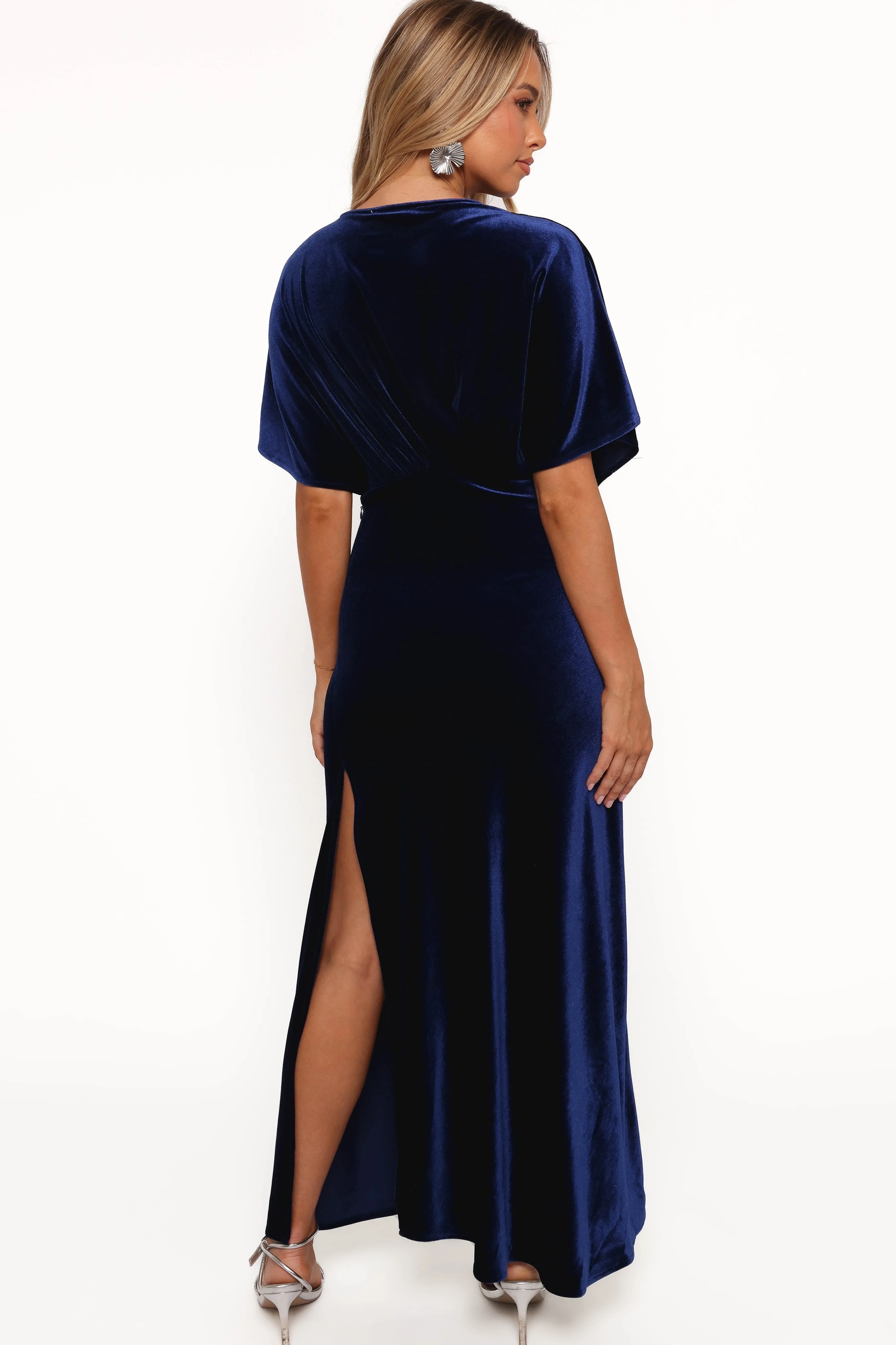 Petal & Pup Ricki Velvet Maxi Dress - Midnight Fashion