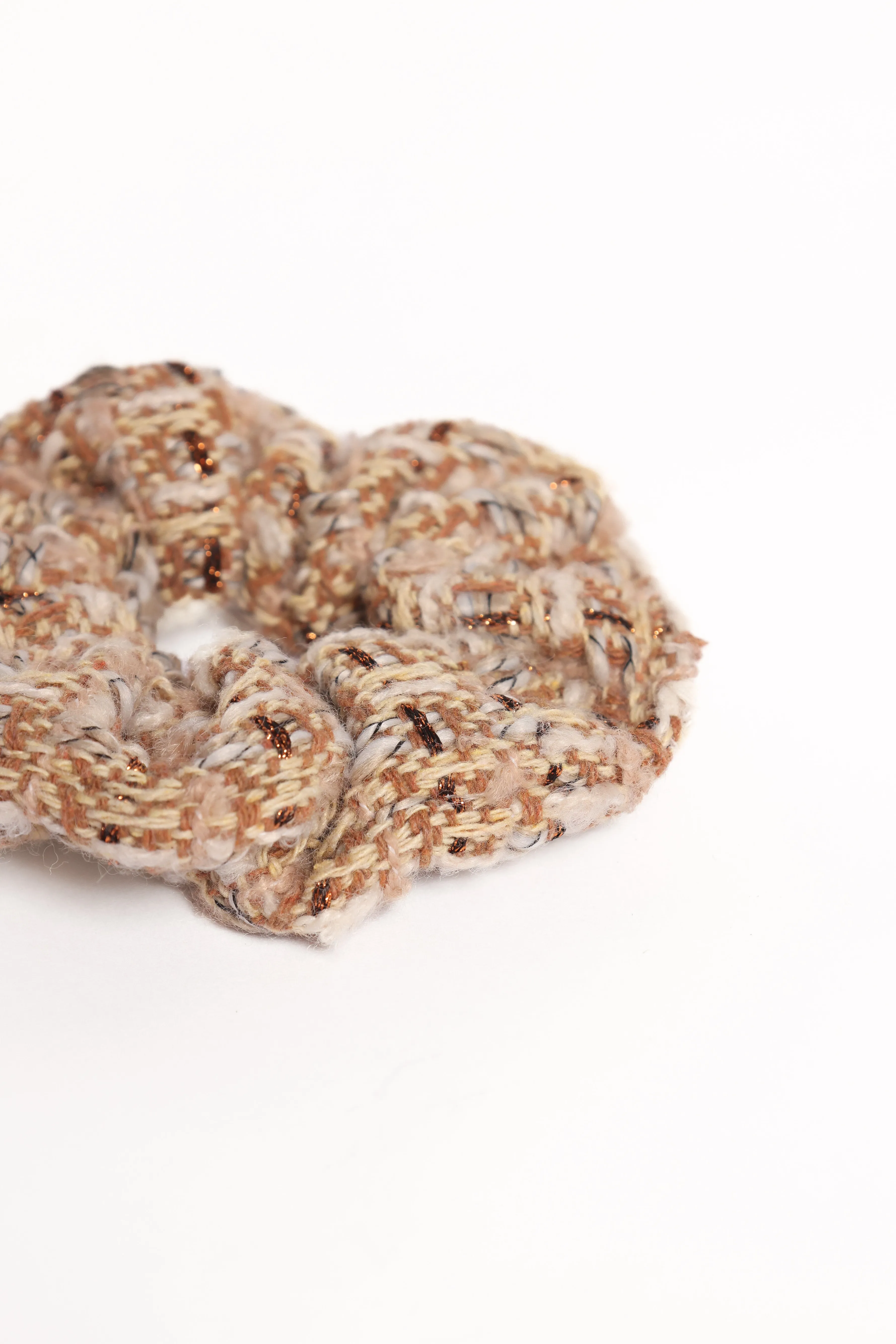 Petal & Pup Riley Scrunchie - Brown Flash Sale