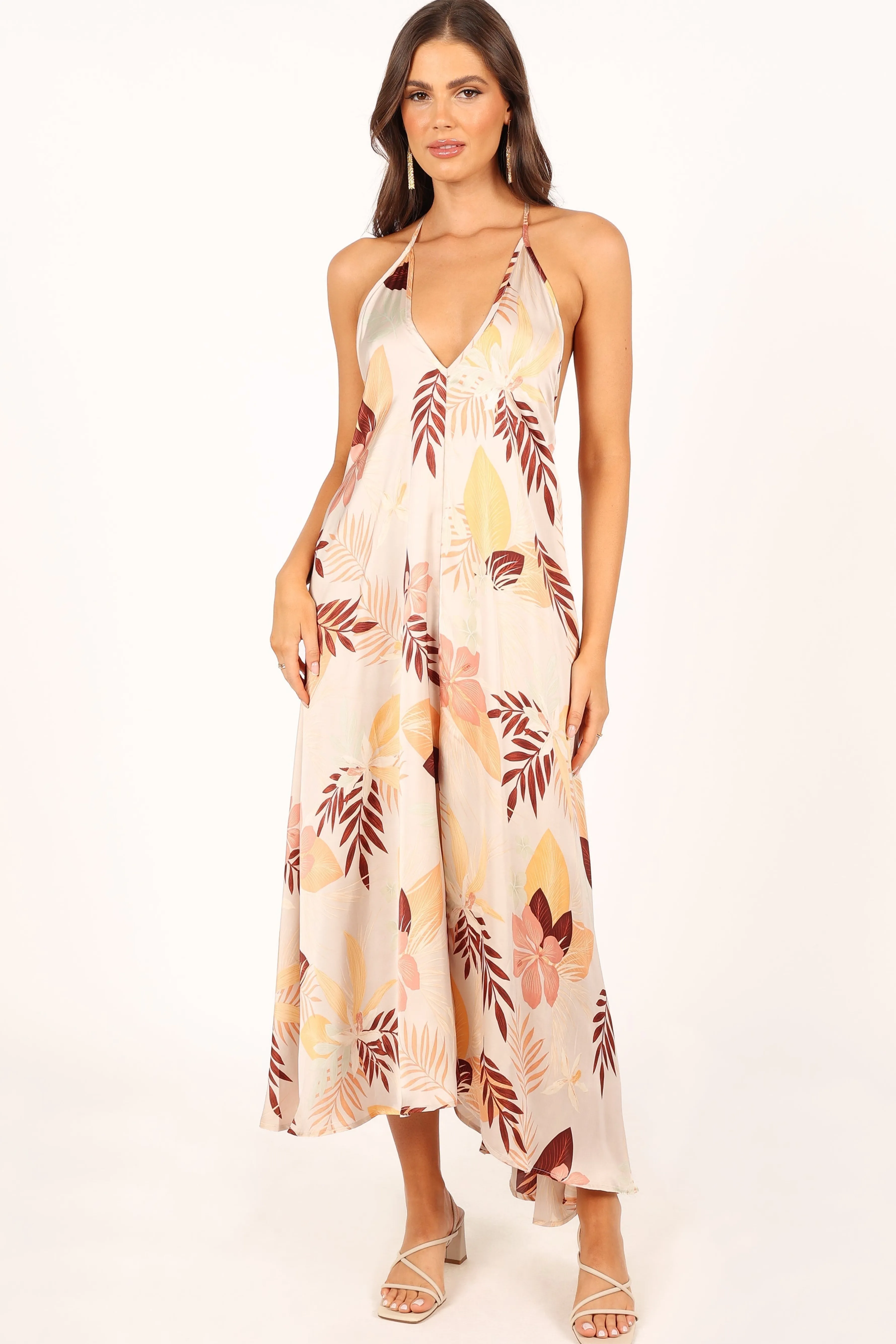 Petal & Pup Rita Midi Dress - Multi Hot