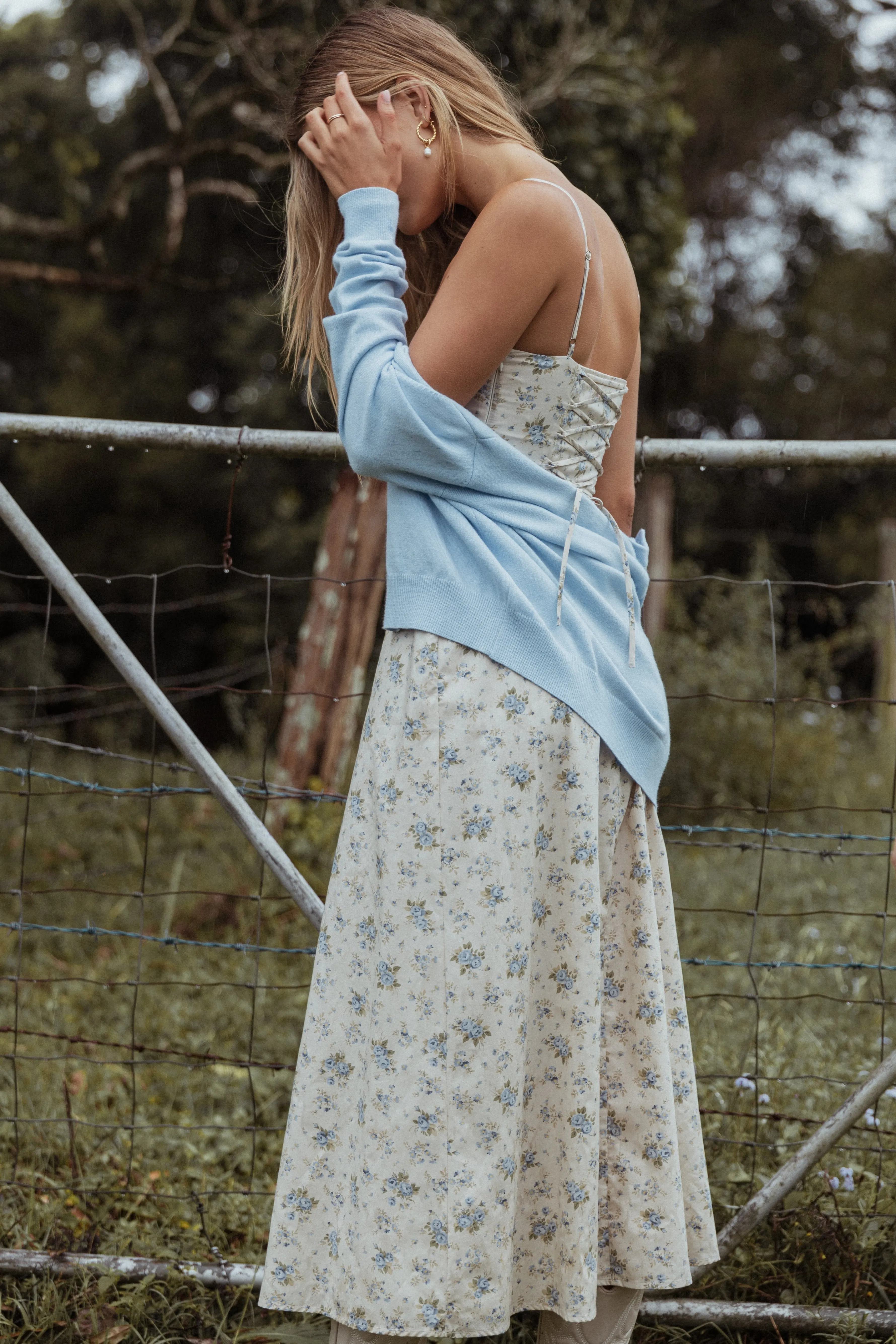 Petal & Pup Tiarna Maxi Dress - Blue Floral BlueFloral Fashion