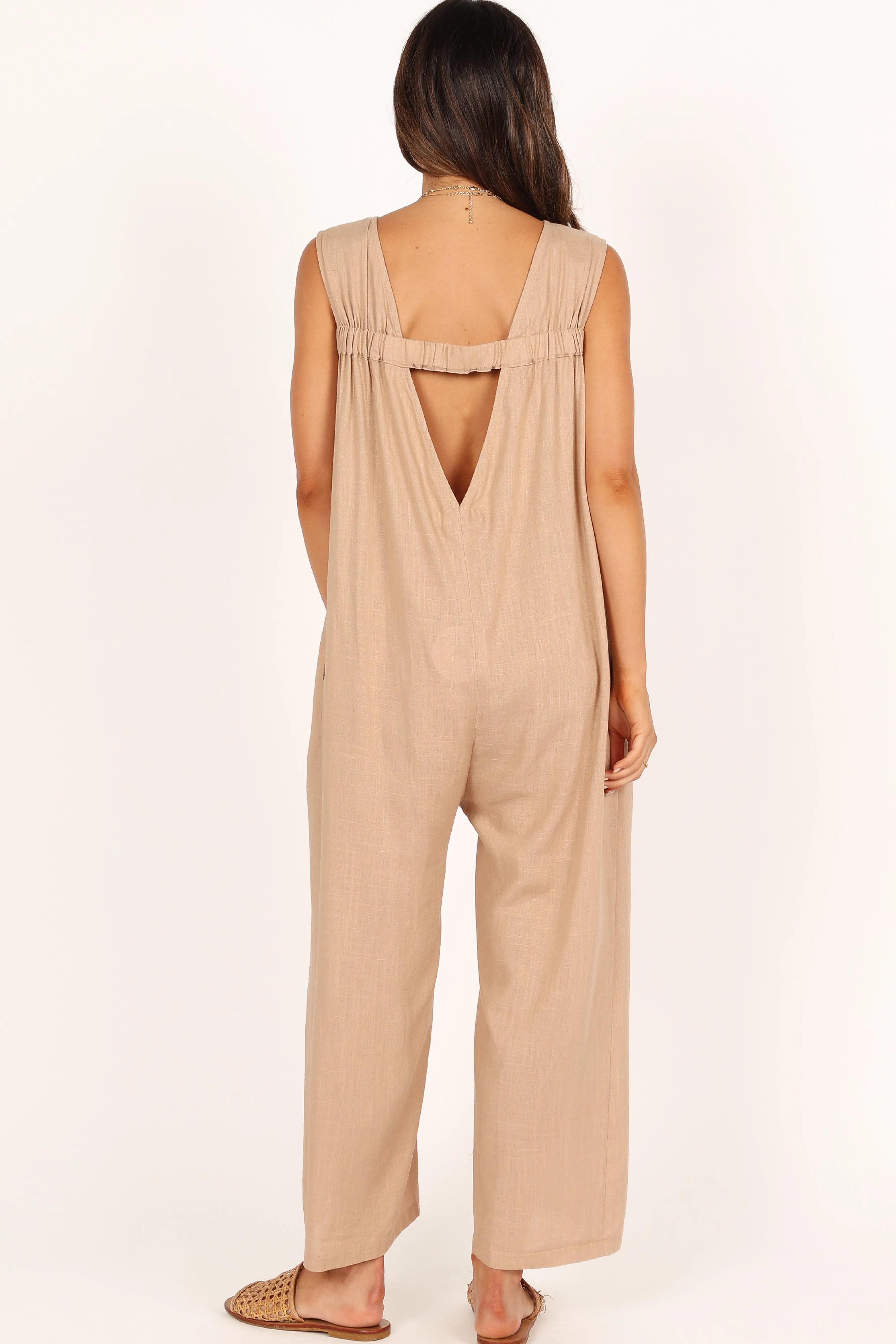 Petal & Pup Yardlee Jumpsuit - Mocha Fashion